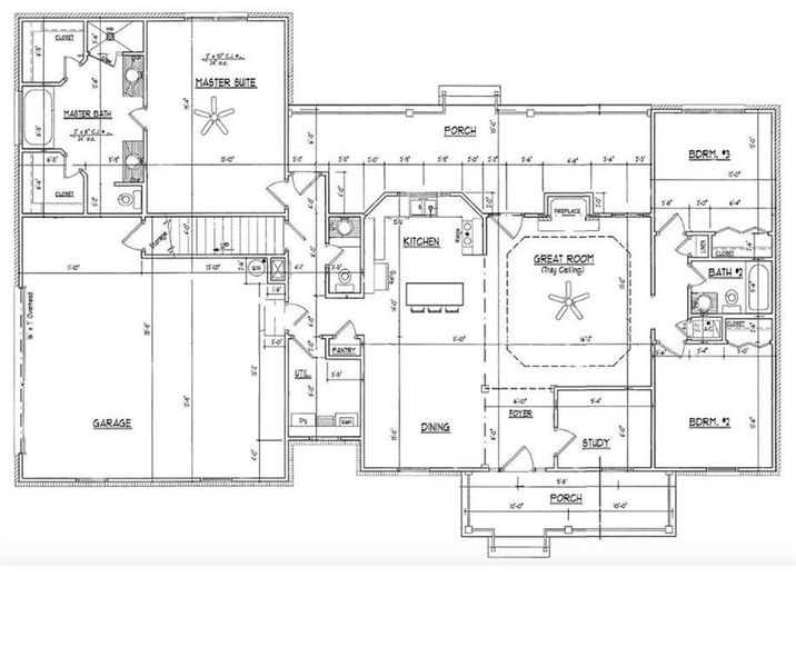 2D floor plan layout of this home in , Jasper, GA (Image 3). 2D floor plan layout of this home in , Jasper, GA (Image 3).