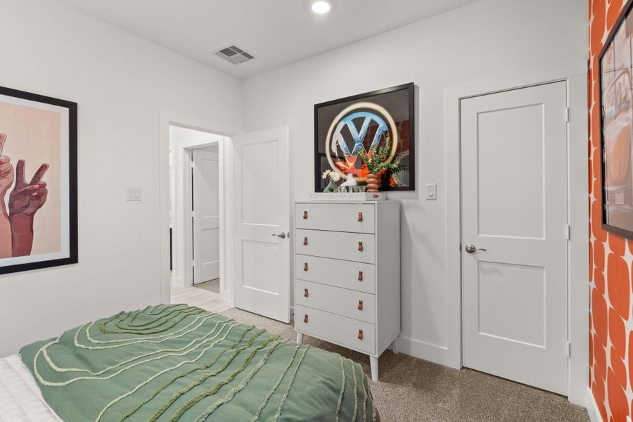 Furnished interior view inside a new home in Balmoral, Atascocita (Image 16).