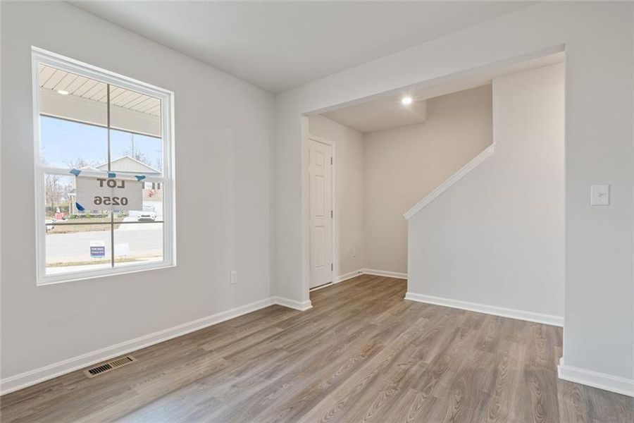 Spacious, unfurnished interior of a new home in Liberty Pointe, Villa Rica (Image 22). Spacious, unfurnished interior of a new home in Liberty Pointe, Villa Rica (Image 22).