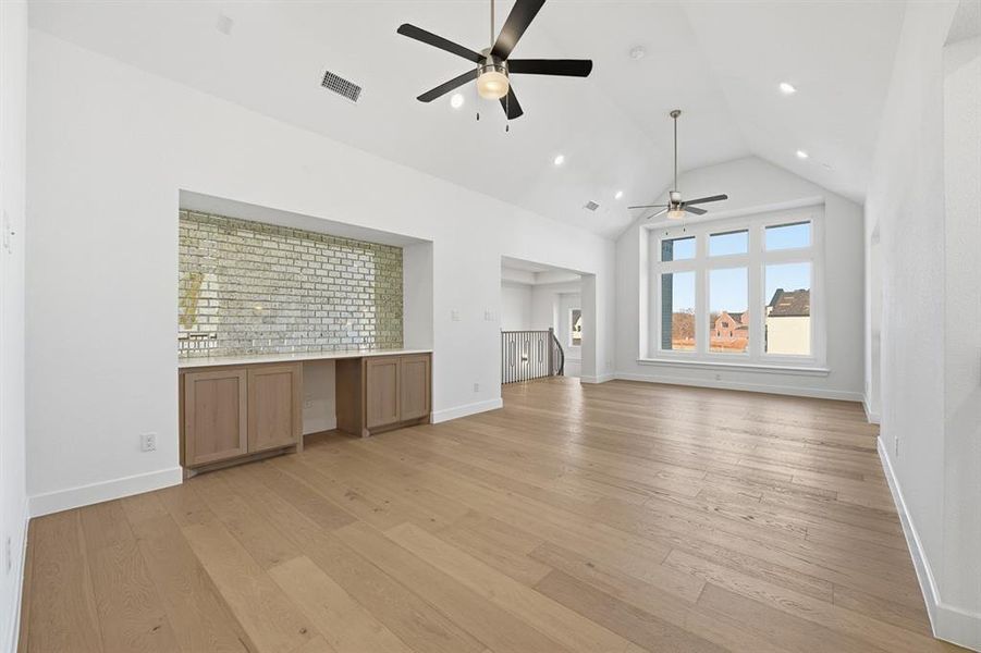 Spacious, unfurnished interior of a new home in Mosaic: 70ft. lots, Celina (Image 23).