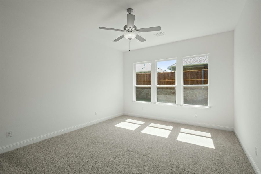 Representative unfurnished interior of a home built from the Cherry by Kindred Homes in Westside Preserve, Midlothian (Image 50).