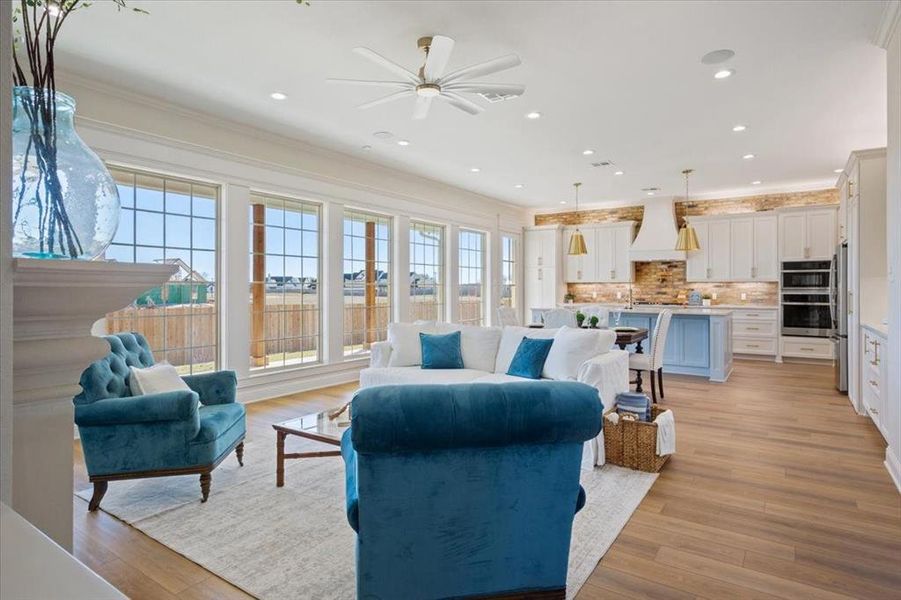 Furnished interior view inside a new home in , Robinson (Image 15).