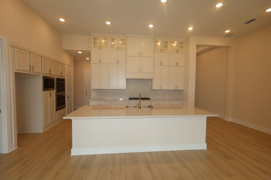 Furnished interior view inside a new home in Dunham Pointe, Cypress (Image 9). Furnished interior view inside a new home in Dunham Pointe, Cypress (Image 9).