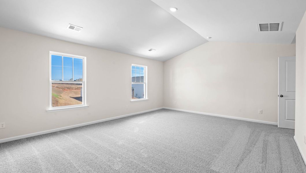 Representative unfurnished interior of a home built from the Biltmore by D.R. Horton in Hunters Ridge, Woodruff (Image 29).
