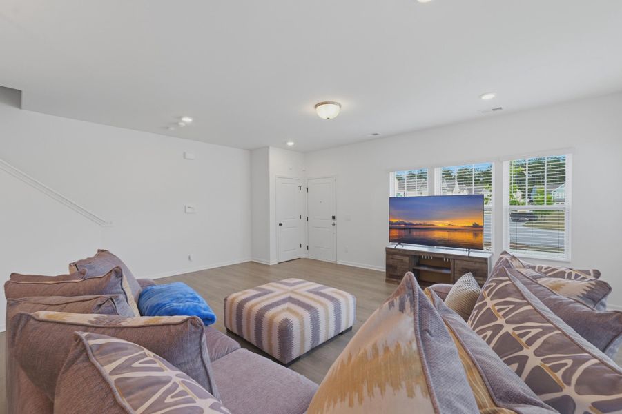 Furnished interior view inside a new home in , Summerville (Image 9). Furnished interior view inside a new home in , Summerville (Image 9).