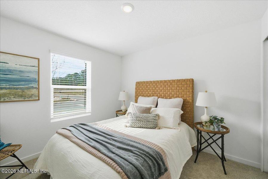 Furnished interior view inside a new home in Azalea Creek, Jacksonville (Image 19).