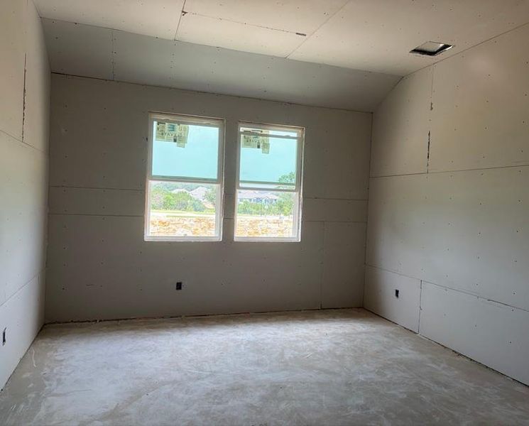 In-progress construction of a new home in La Cima, San Marcos, TX (Image 3).