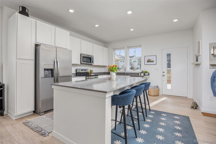 Furnished interior view inside a new home in Whisper Village, Arvada (Image 9).