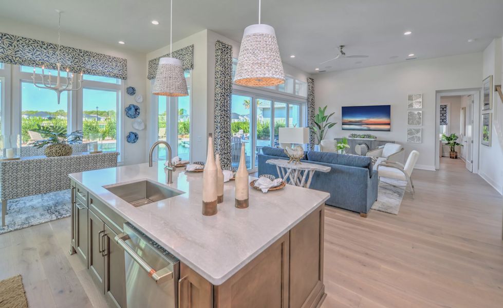 Furnished interior view inside a new home in Oakmont, Gainesville (Image 12).