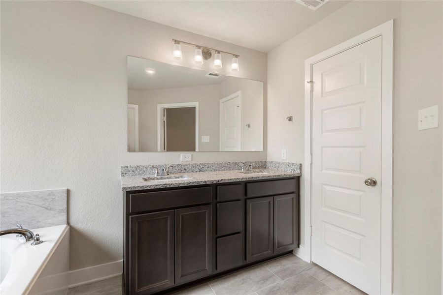 Furnished interior view inside a new home in Vintage Farms, Brenham (Image 16).