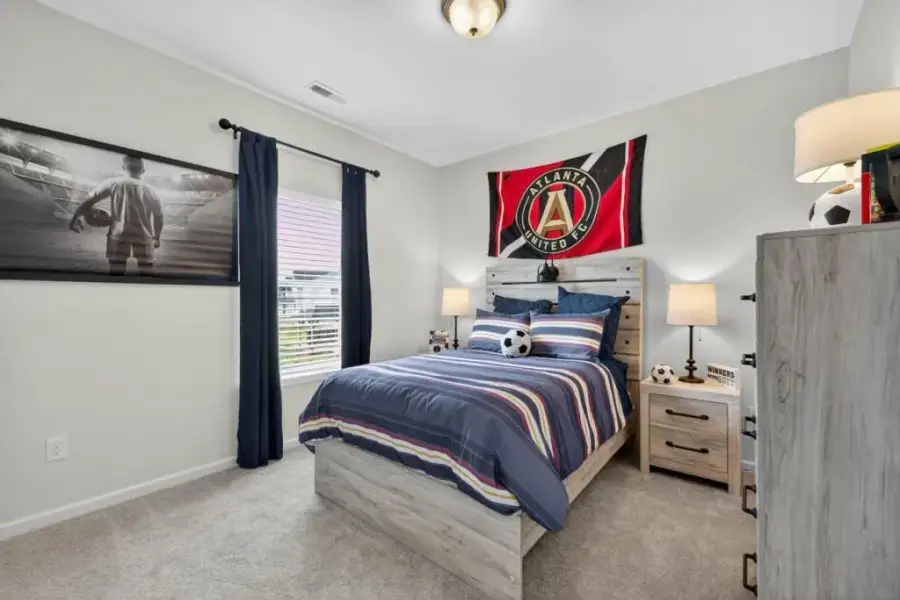 Furnished interior view inside a new home in The Stiles, Cartersville (Image 29).