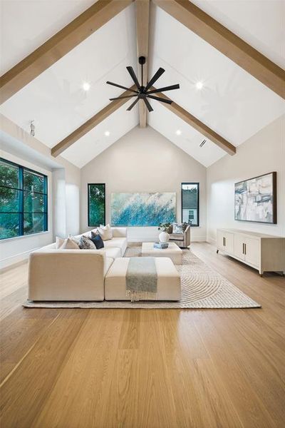 Furnished interior view inside a new home in , Dallas (Image 9).