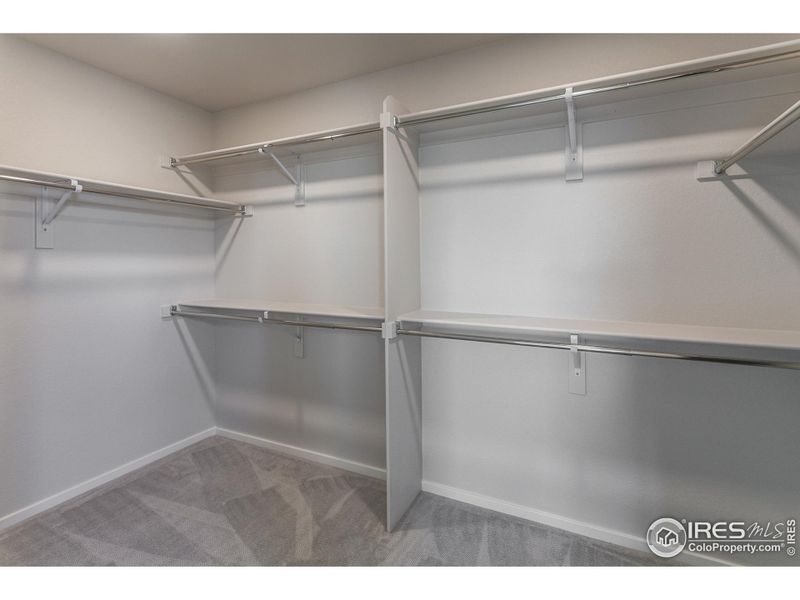 MASTER BEDROOM WALK IN CLOSET