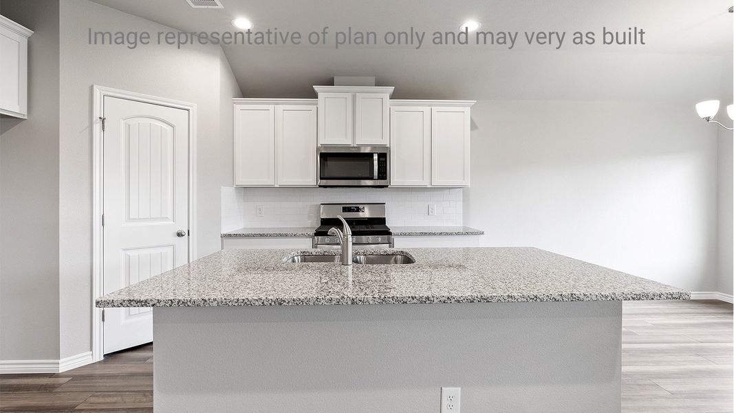 Furnished interior view inside a new home in London Towne, Corpus Christi (Image 7).