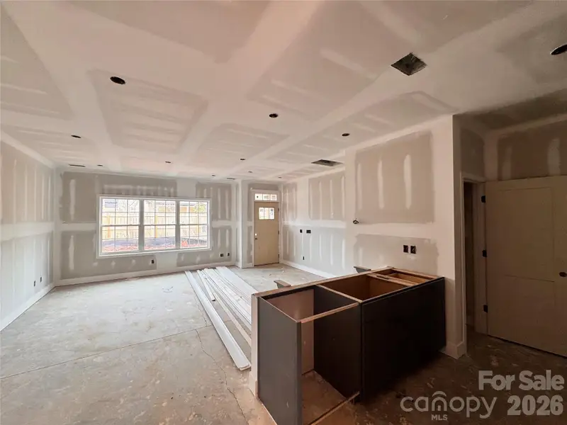 Open living kitchen, dining and living room Open living kitchen, dining and living room