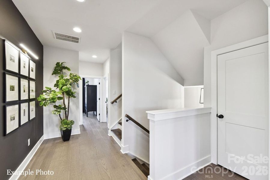 Furnished interior view inside a new home in Endhaven Terraces, Charlotte (Image 23).