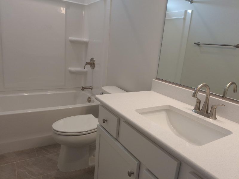 Furnished interior view inside a new home in Weybridge, Burlington (Image 9).