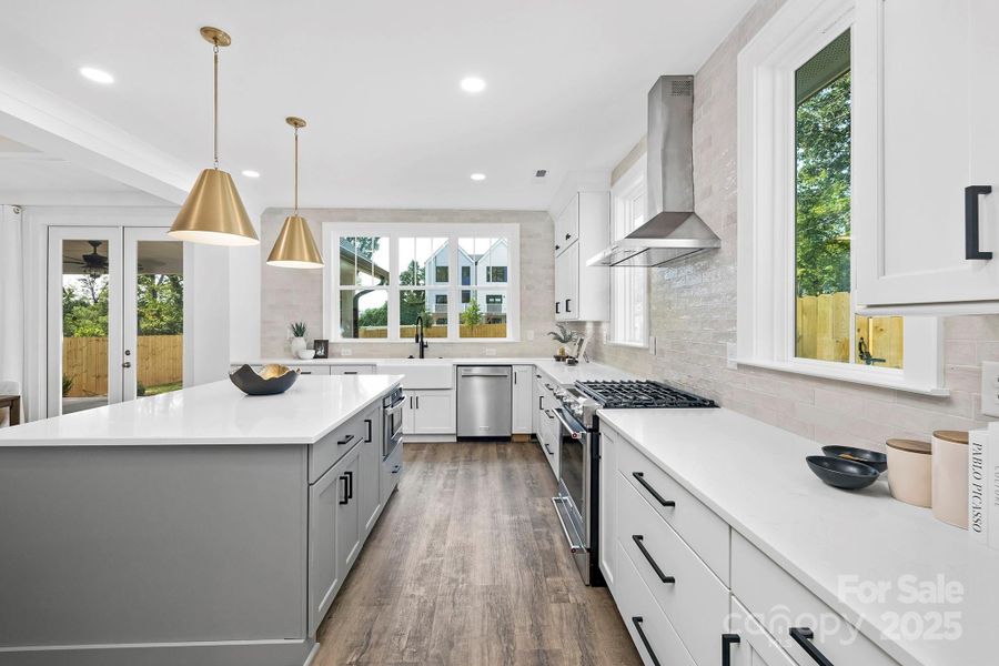 Furnished interior view inside a new home in , Charlotte (Image 3). Furnished interior view inside a new home in , Charlotte (Image 3).