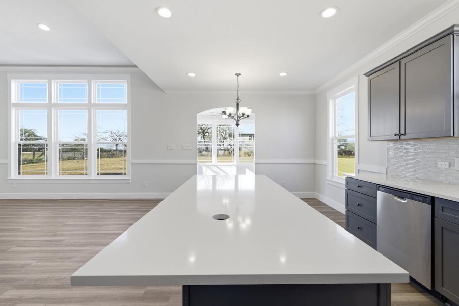 Furnished interior view inside a new home in Lonesome Dove, San Antonio (Image 11).