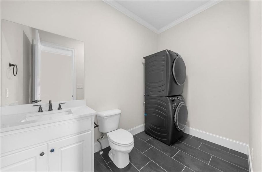 Furnished interior view inside a new home in , Canton (Image 60).