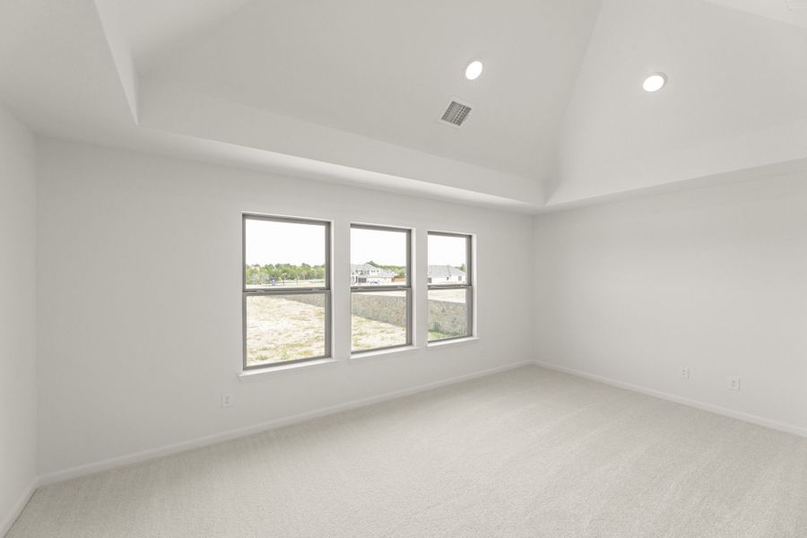 Spacious, unfurnished interior of a new home in Park Hills, Rockwall (Image 30). Spacious, unfurnished interior of a new home in Park Hills, Rockwall (Image 30).