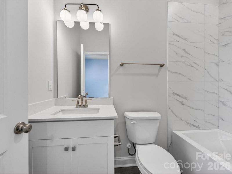 Furnished interior view inside a new home in North Creek Village, Huntersville (Image 17).