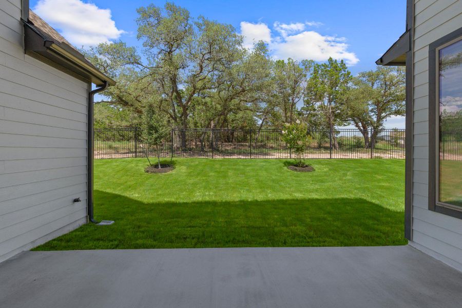 Rear Covered Patio Rear Covered Patio