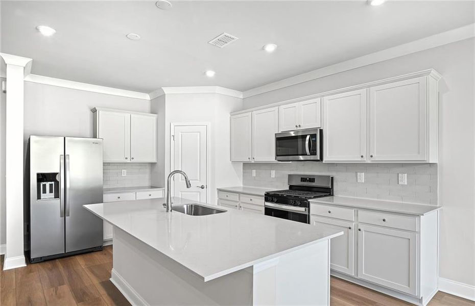 Furnished interior view inside a new home in Overland, Locust Grove (Image 8).