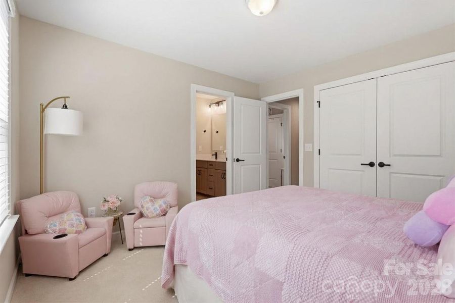 Furnished interior view inside a new home in , Charlotte (Image 33).