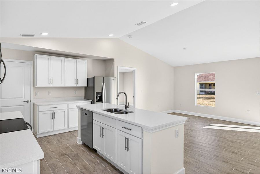 Furnished interior view inside a new home in Cape Coral, Cape Coral (Image 9).
