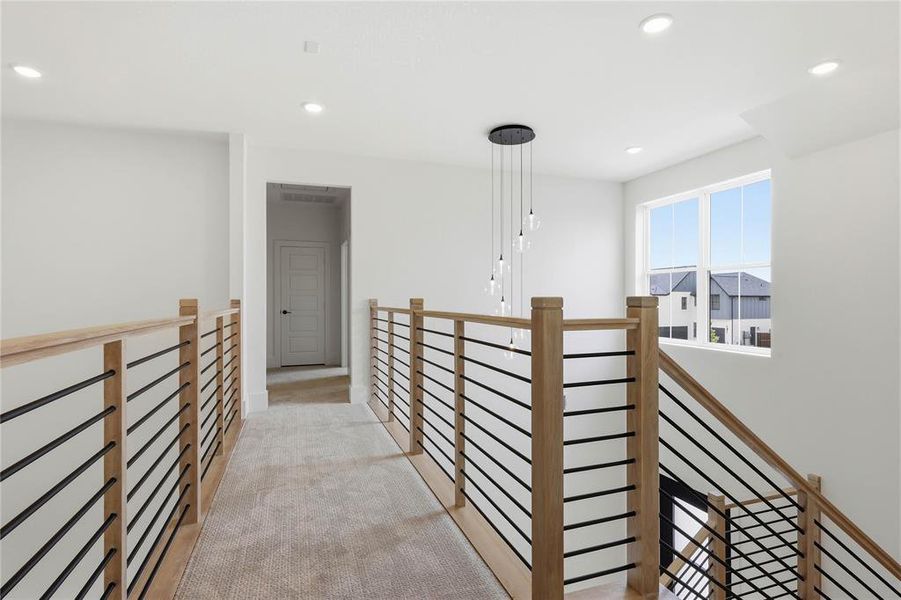 Spacious, unfurnished interior of a new home in The Grove, North Richland Hills (Image 34).