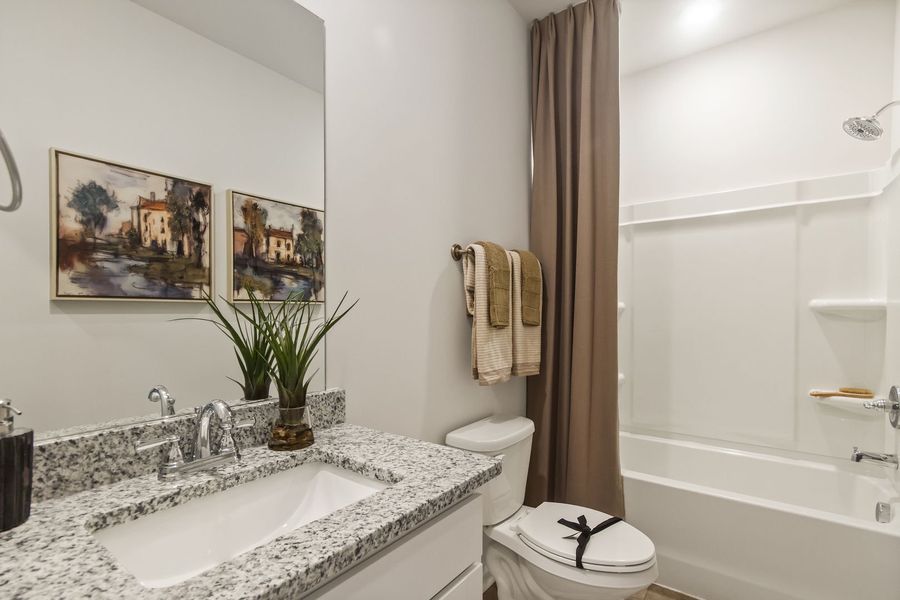 Representative furnished interior of a home built from the The Leyla by Stanley Martin Homes in Parkland, Greenville (Image 11).