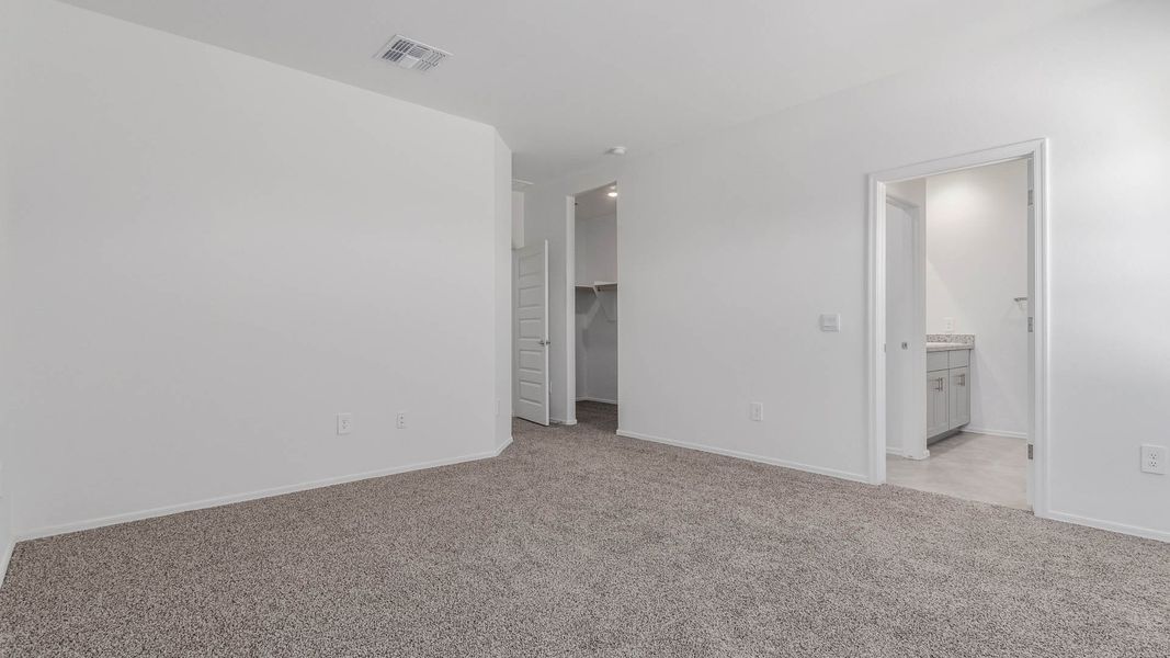 Representative unfurnished interior of a home built from the Parker by D.R. Horton in Saguaro Bloom, Marana (Image 19). Representative unfurnished interior of a home built from the Parker by D.R. Horton in Saguaro Bloom, Marana (Image 19).
