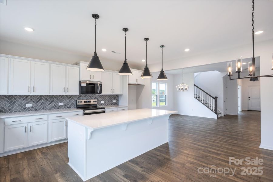 Furnished interior view inside a new home in Morrow Brook, Albemarle (Image 7).