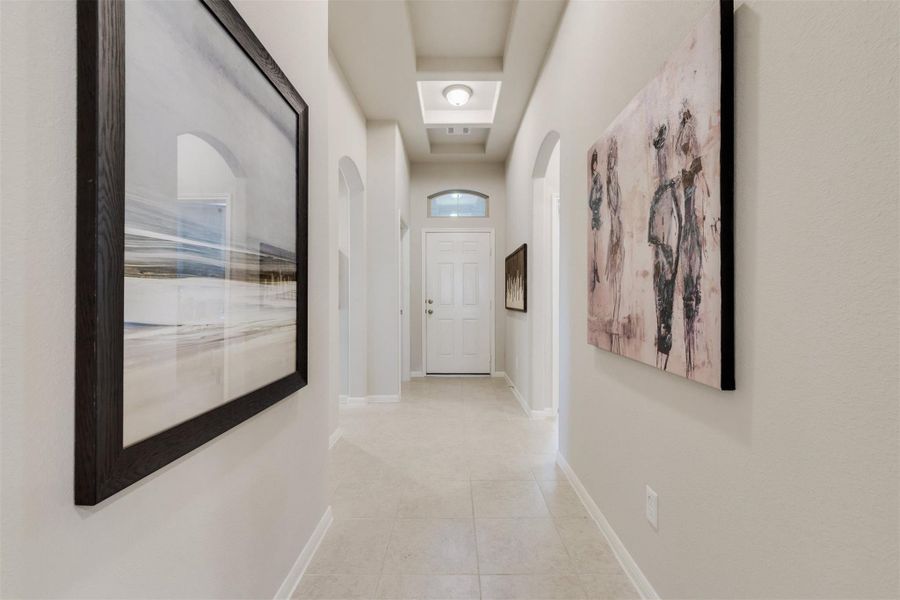 Spacious, unfurnished interior of a new home in Sunterra, Katy (Image 21).