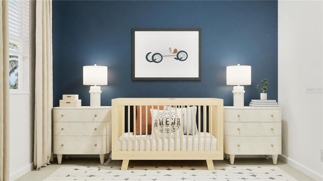Furnished interior view inside a new home in , Davenport (Image 17).