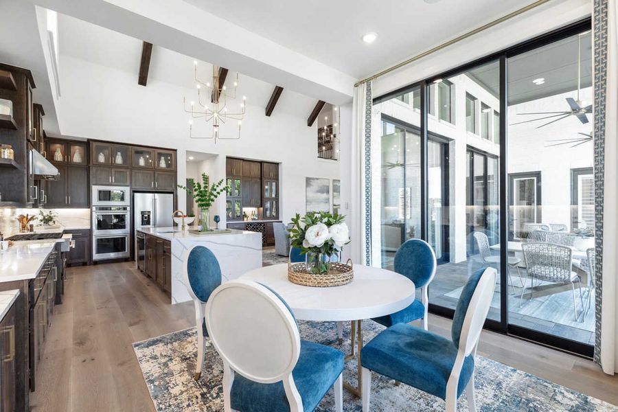 Representative Breakfast Nook - some options shown