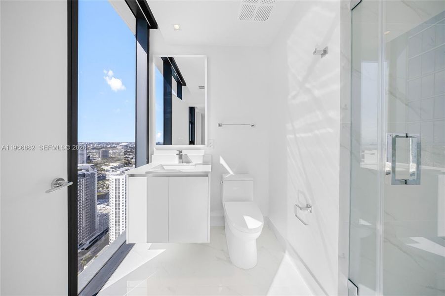 Furnished interior view inside a new home in , Miami (Image 57). Furnished interior view inside a new home in , Miami (Image 57).