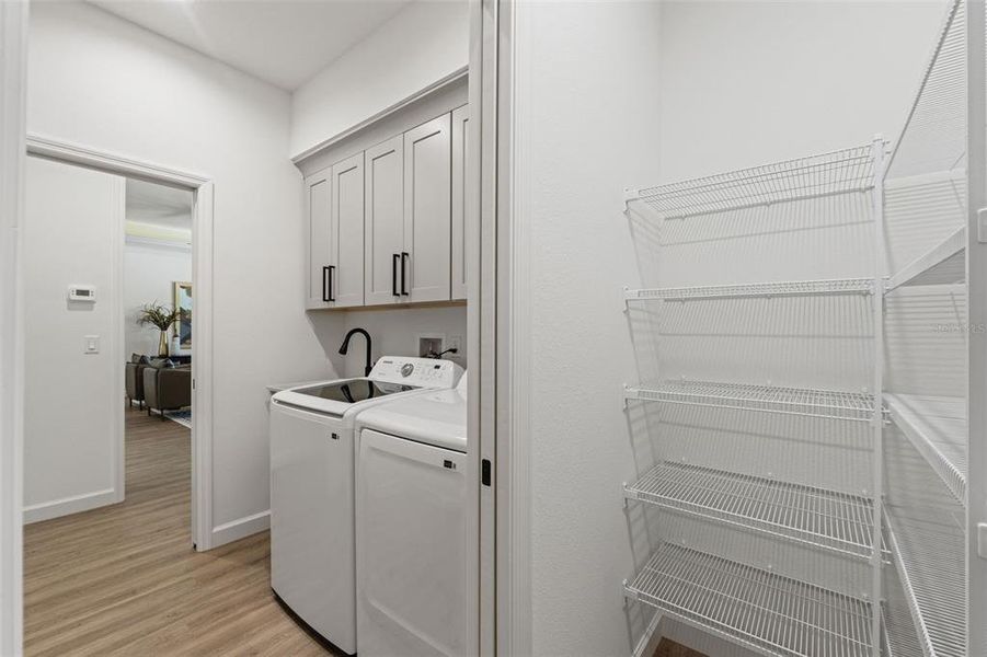 Furnished interior view inside a new home in , Citrus Springs (Image 38).