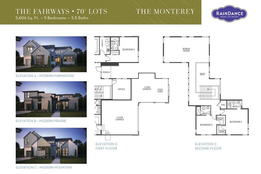 The Monterey Floor Plan