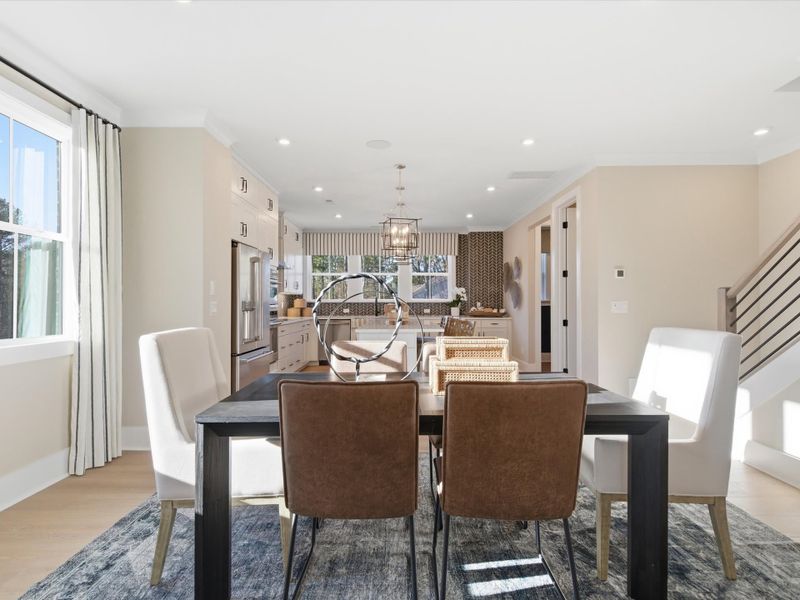 Representative furnished interior of a home built from the Regent by Tri Pointe Homes in Ascend, Charlotte (Image 20).