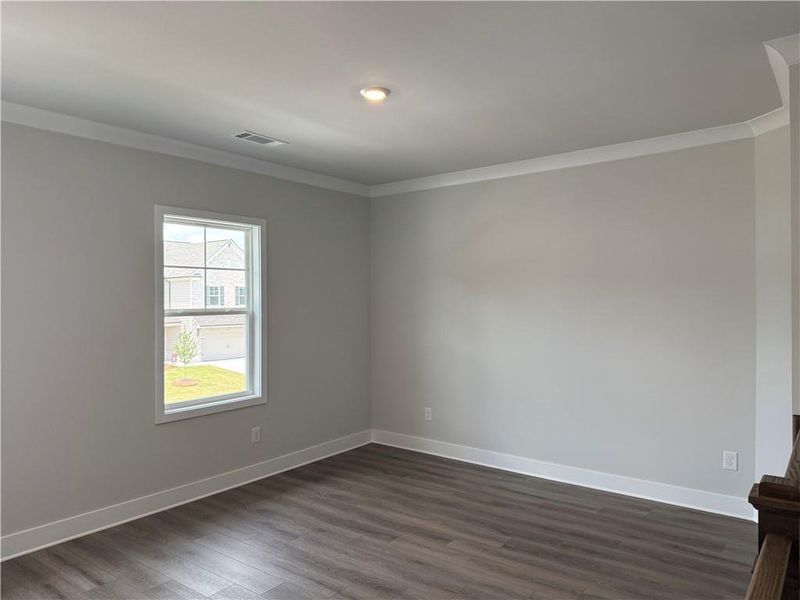 Spacious, unfurnished interior of a new home in Rosewood Lake Estates, Hoschton (Image 11). Spacious, unfurnished interior of a new home in Rosewood Lake Estates, Hoschton (Image 11).