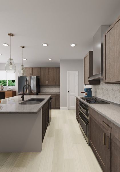 Representative furnished interior of a home built from the The Canyon by Taylor Morrison in Trailstone Villas Collection, Arvada (Image 11). Representative furnished interior of a home built from the The Canyon by Taylor Morrison in Trailstone Villas Collection, Arvada (Image 11).