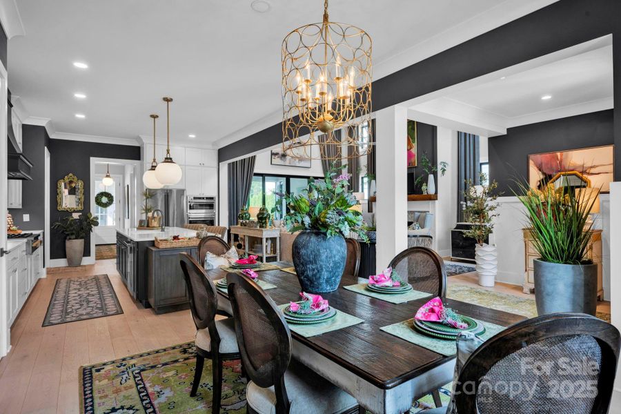 Furnished interior view inside a new home in , Davidson (Image 6).