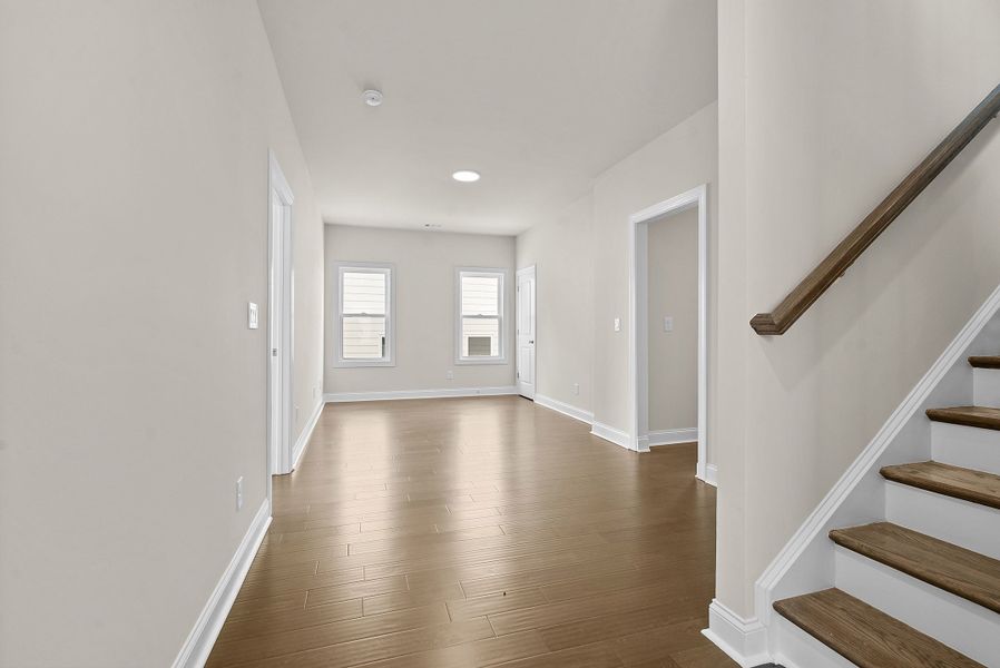 Representative unfurnished interior of a home built from the The Carter by The Providence Group in Aberdeen, Hoschton (Image 34).