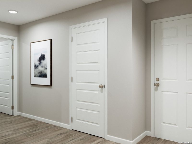 Spacious, unfurnished interior of a new home in Cinco Lakes, San Antonio (Image 21).