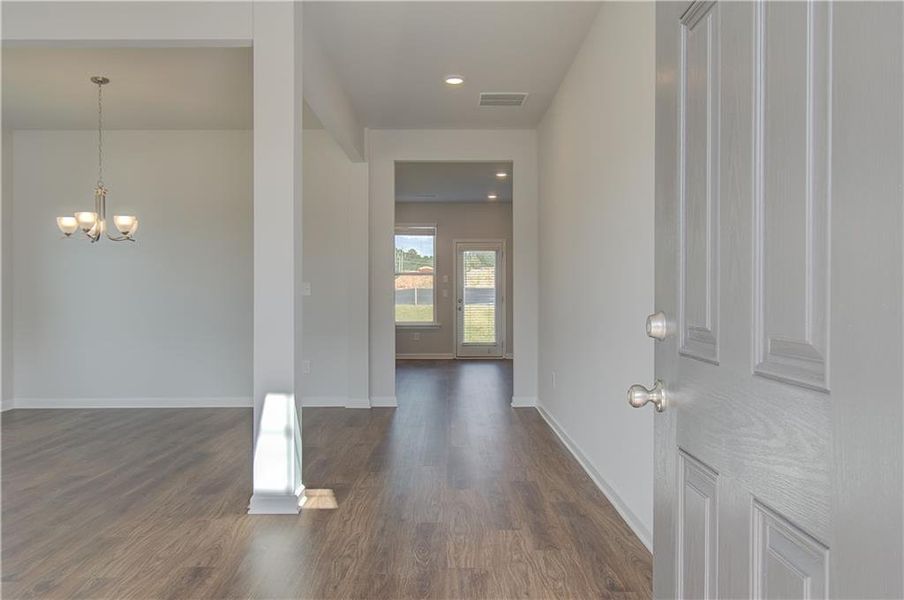 Spacious, unfurnished interior of a new home in Chapel Hill, Newnan (Image 12). Spacious, unfurnished interior of a new home in Chapel Hill, Newnan (Image 12).