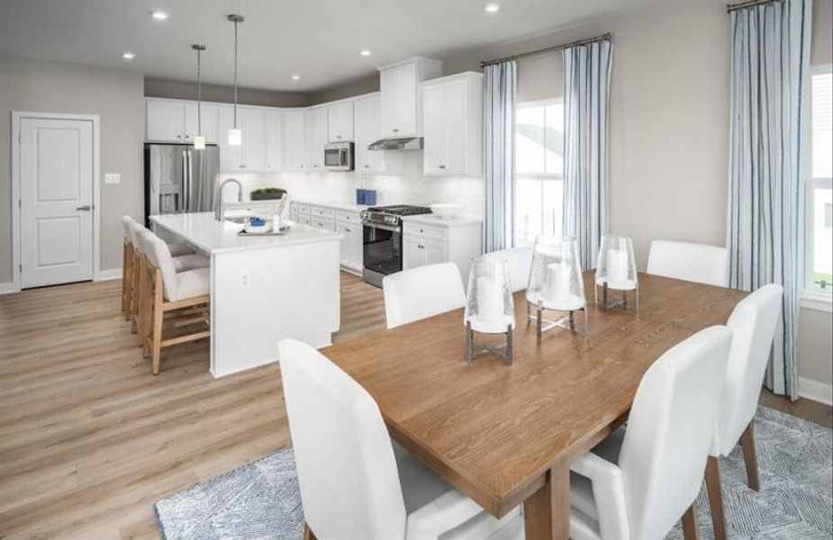 Furnished interior view inside a new home in Pine Ridge Estates, Ridgeville (Image 6).