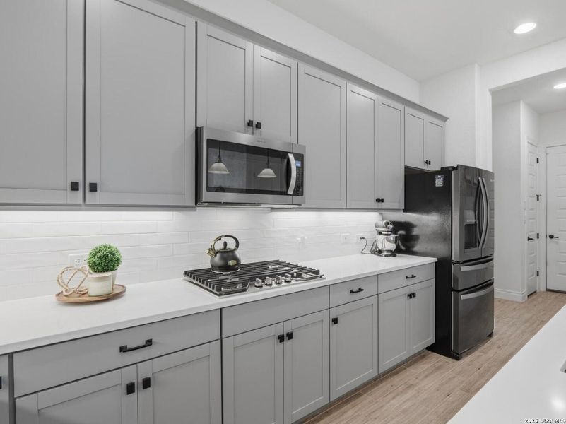 Furnished interior view inside a new home in Corley Farms, Boerne (Image 18).