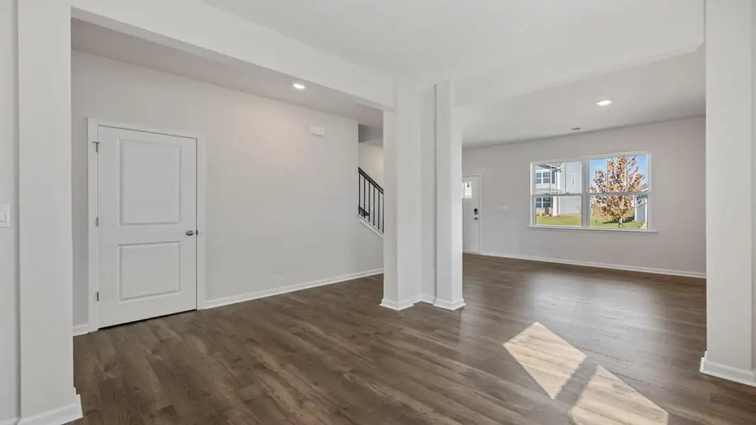 Spacious, unfurnished interior of a new home in Durbin Meadows Traditions, Fountain Inn (Image 15).